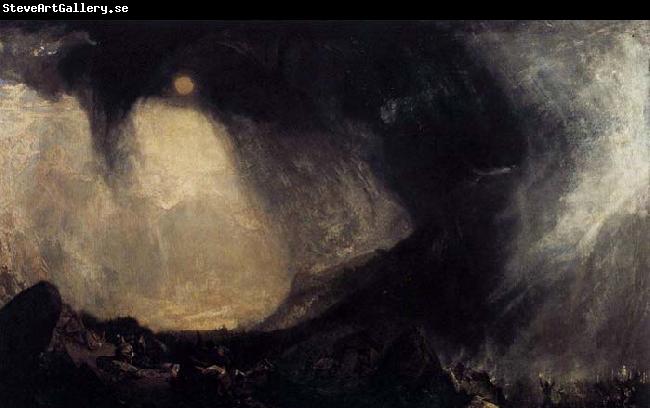 Joseph Mallord William Turner Snow Storm, Hannibal and his Army Crossing the Alps